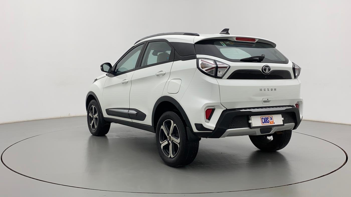2022 Tata NEXON XZA PLUS (PREMIUM) DIESEL, Diesel, Automatic, 24,453 km, Left Back Diagonal