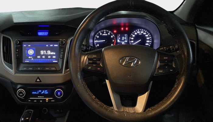 2016 Hyundai Creta SX PLUS AT 1.6 PETROL, Petrol, Automatic, 19,053 km, Steering Wheel Close Up