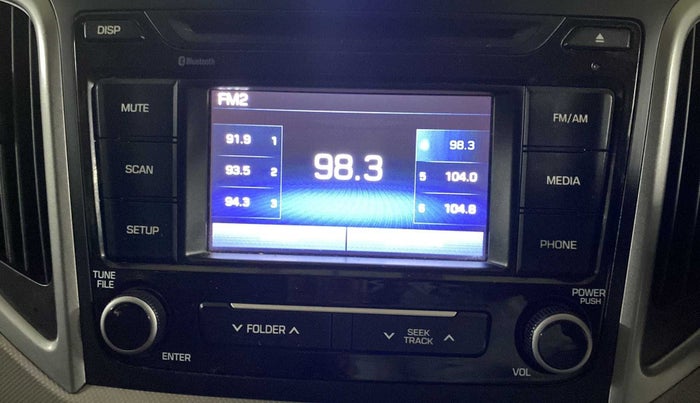 2017 Hyundai Creta E PLUS 1.6 PETROL, Petrol, Manual, 25,217 km, Infotainment system - Reverse camera not working