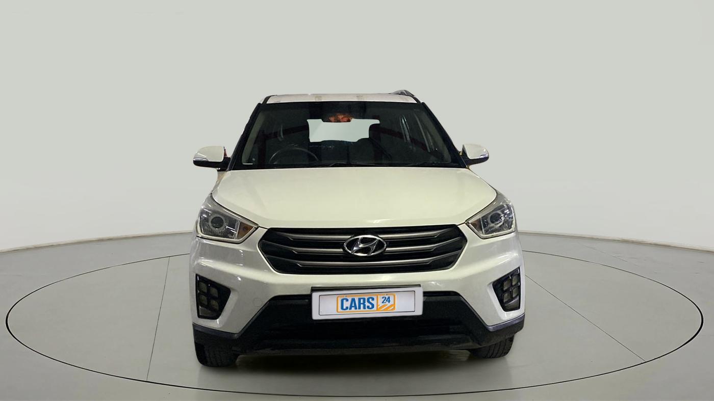 2017 Hyundai Creta E PLUS 1.6 PETROL, Petrol, Manual, 25,217 km, Front