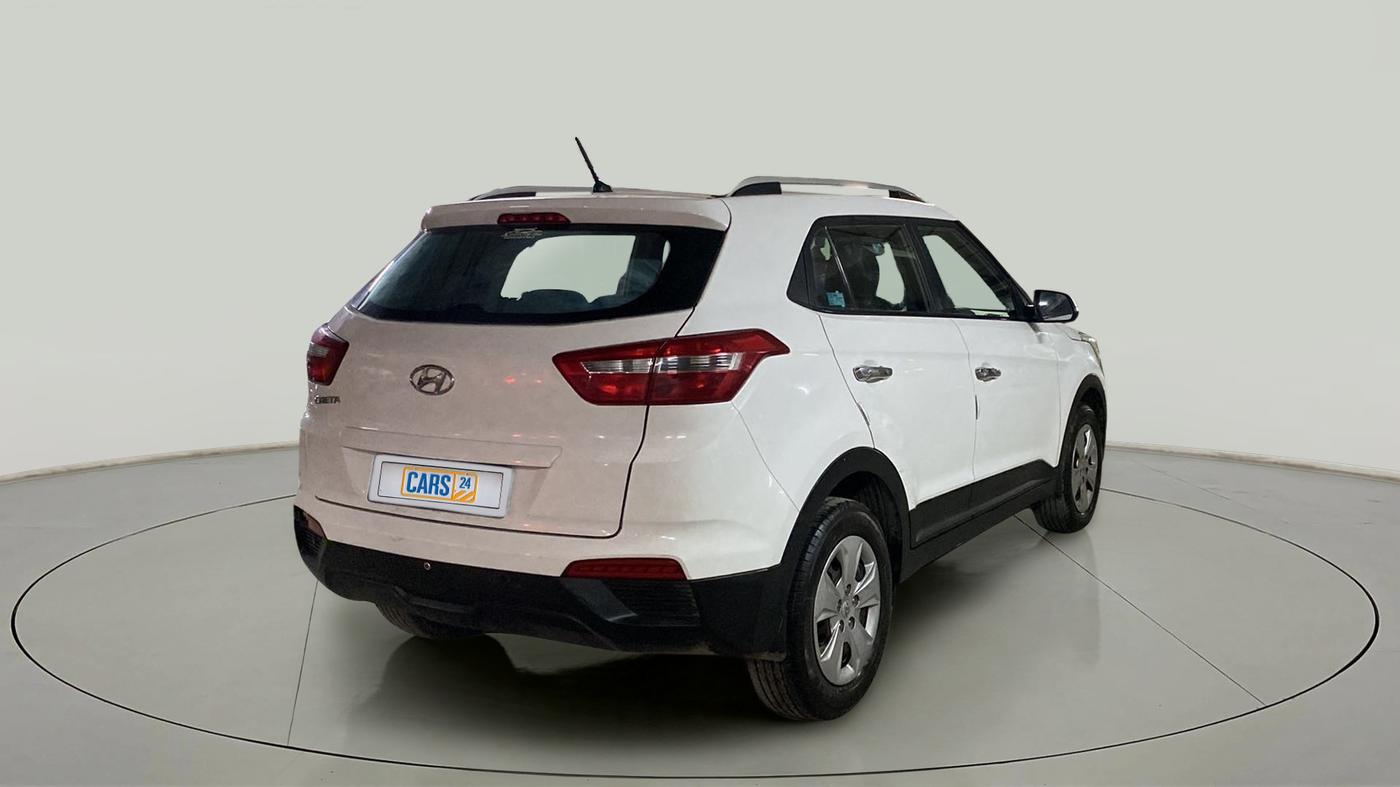 2017 Hyundai Creta E PLUS 1.6 PETROL, Petrol, Manual, 25,217 km, Right Back Diagonal