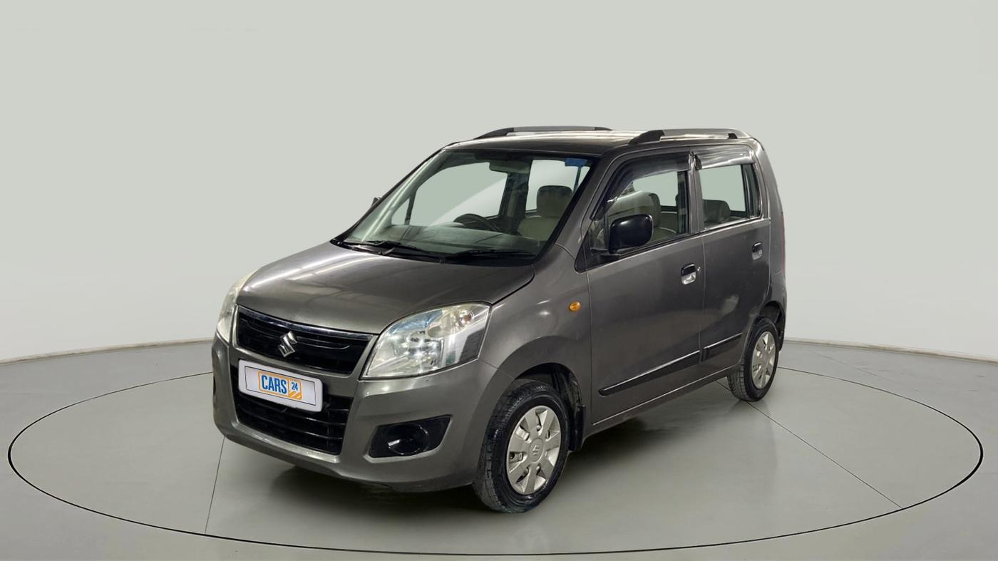 2018 Maruti Wagon R 1.0 LXI, Petrol, Manual, 19,765 km, Left Front Diagonal