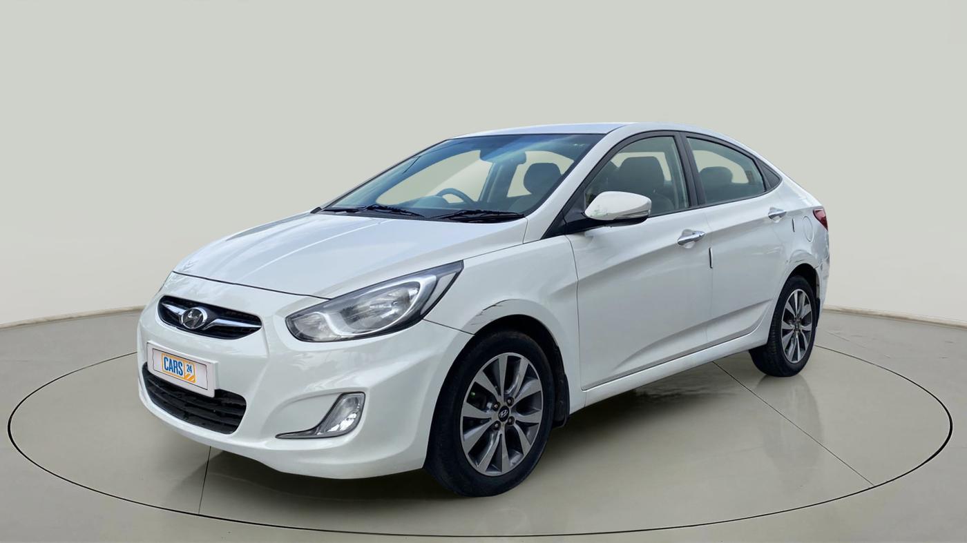 2013 Hyundai Verna FLUIDIC 1.6 VTVT SX AT, Petrol, Automatic, 43,829 km, Left Front Diagonal