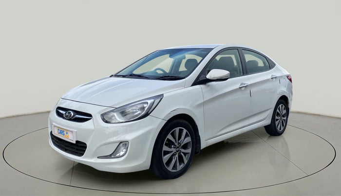 2013 Hyundai Verna FLUIDIC 1.6 VTVT SX AT, Petrol, Automatic, 43,829 km, Left Front Diagonal