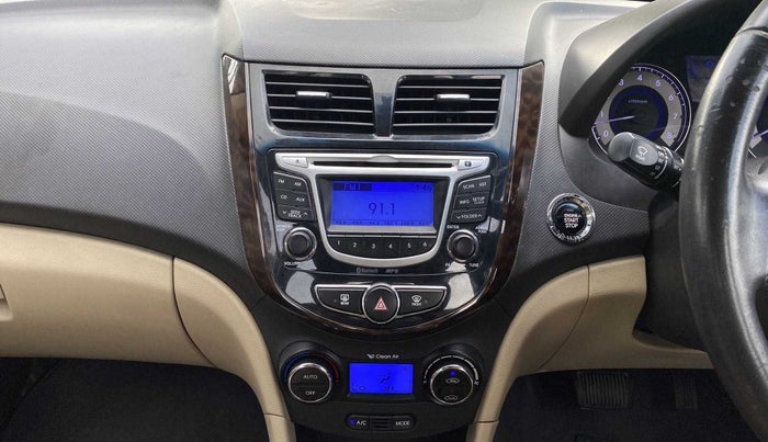 2013 Hyundai Verna FLUIDIC 1.6 VTVT SX AT, Petrol, Automatic, 43,829 km, Air Conditioner