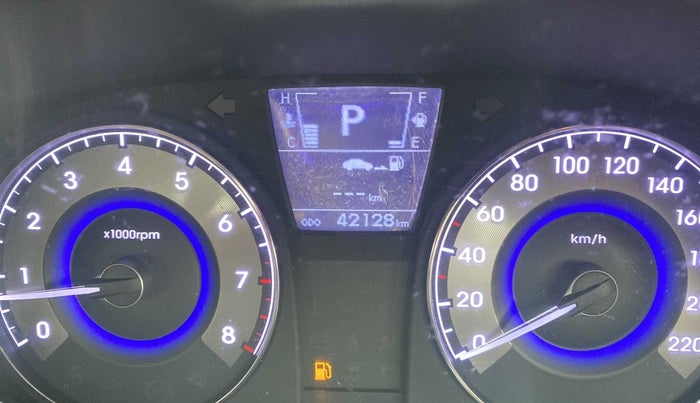 2013 Hyundai Verna FLUIDIC 1.6 VTVT SX AT, Petrol, Automatic, 43,829 km, Odometer Image