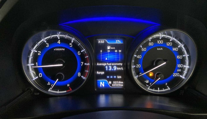 2019 Maruti Baleno ZETA CVT PETROL 1.2, Petrol, Automatic, 64,013 km, Odometer Image