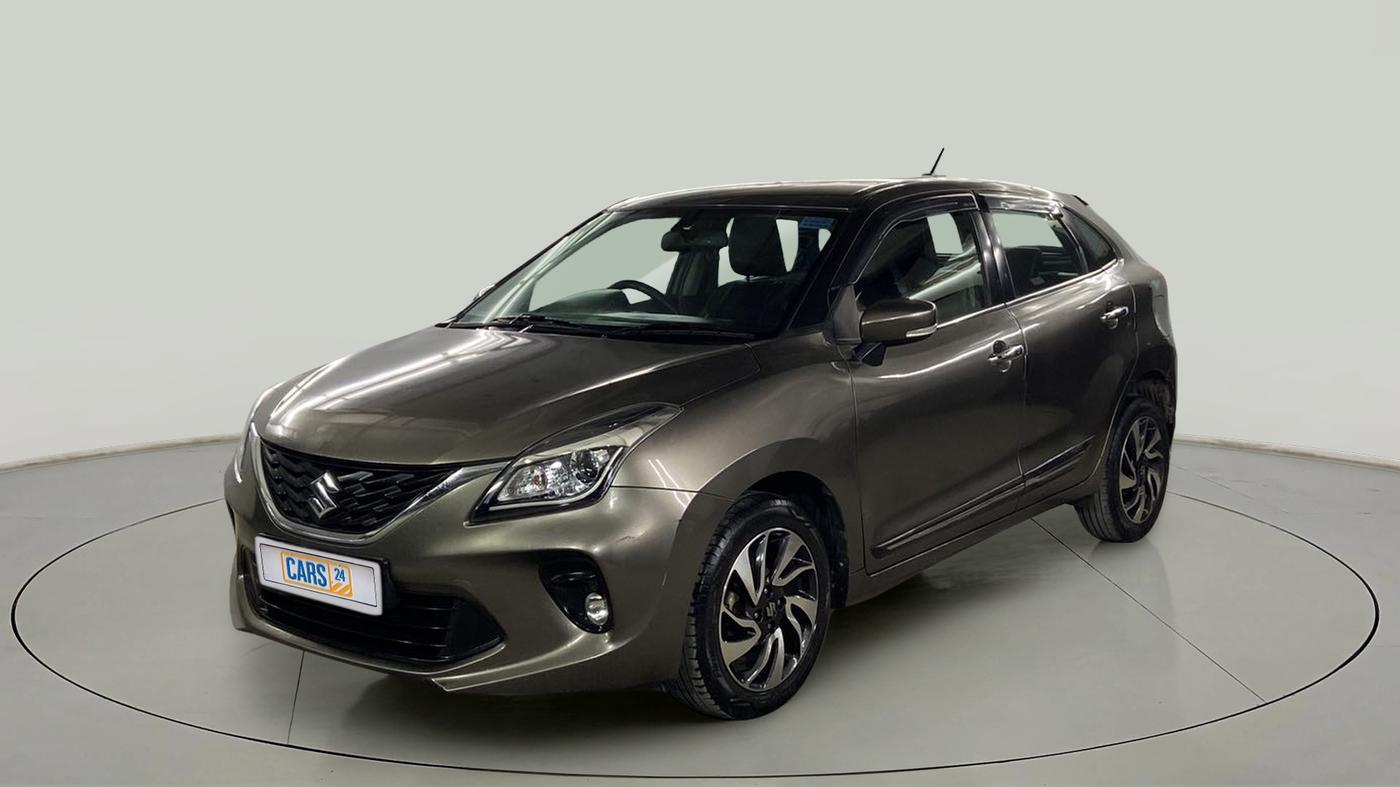 2019 Maruti Baleno ZETA CVT PETROL 1.2, Petrol, Automatic, 64,013 km, Left Front Diagonal