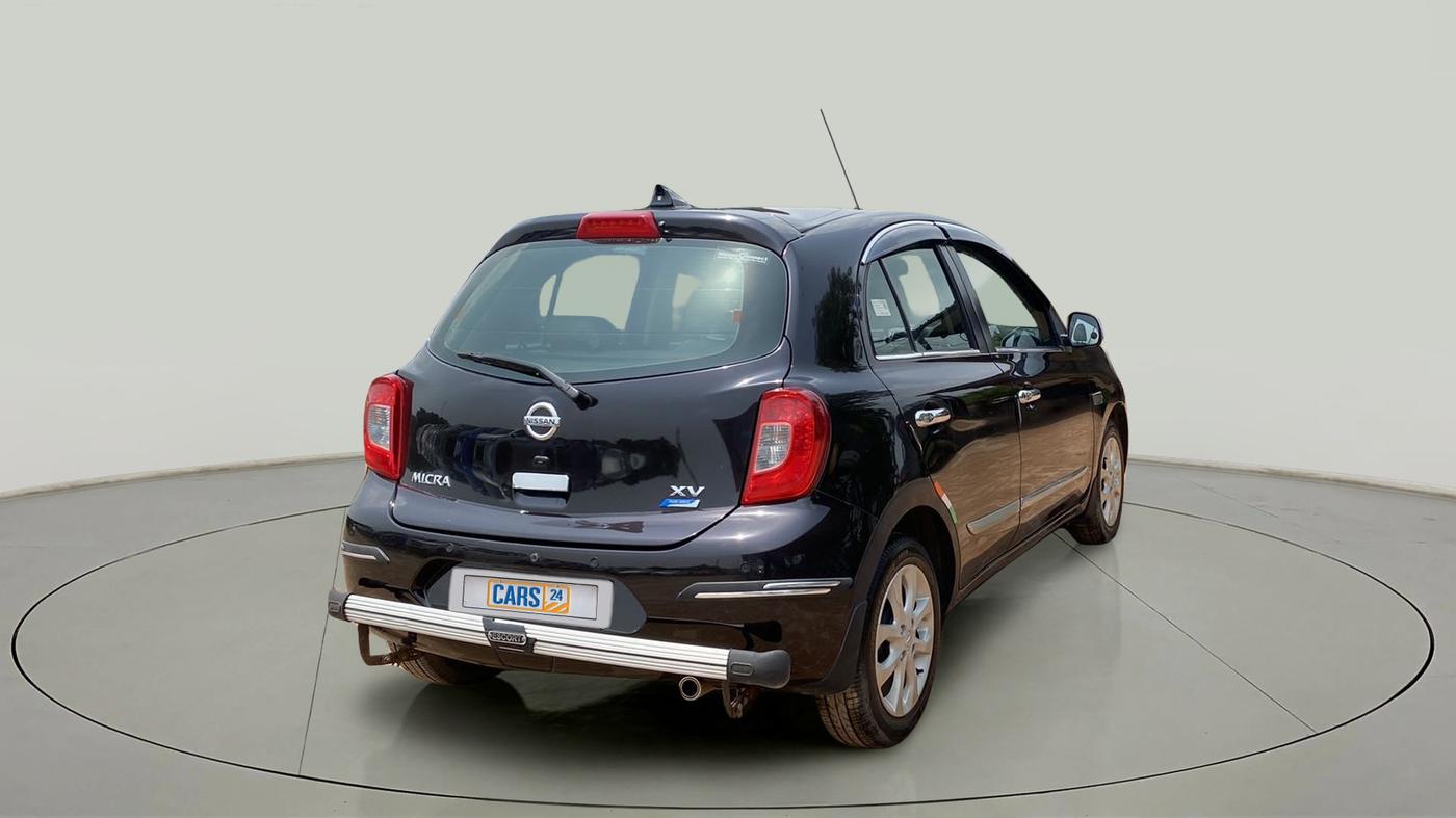 2017 Nissan Micra XV CVT, Petrol, Automatic, 12,723 km, Right Back Diagonal