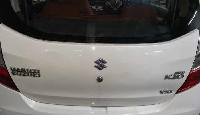 2016 Maruti Alto K10 VXI, Petrol, Manual, 1,16,231 km, Dicky (Boot door) - Slightly dented