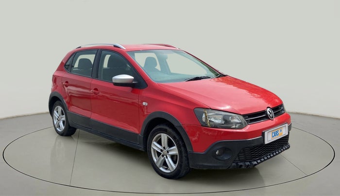 2014 Volkswagen Cross Polo HIGHLINE TDI, Diesel, Manual, 1,23,941 km, Right Front Diagonal