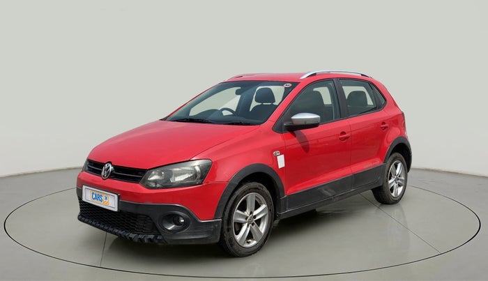 2014 Volkswagen Cross Polo HIGHLINE TDI, Diesel, Manual, 1,23,941 km, Left Front Diagonal
