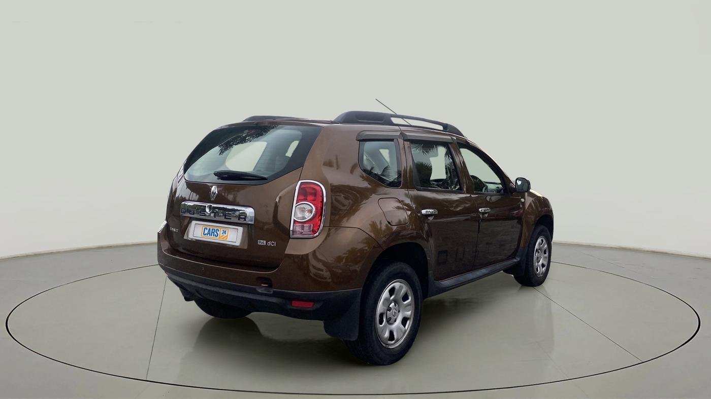 2013 Renault Duster 85 PS RXL DIESEL, Diesel, Manual, 97,902 km, Right Back Diagonal