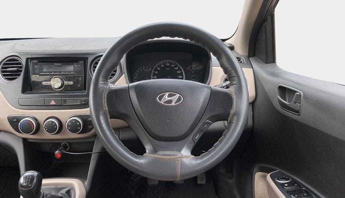 2014 Hyundai Grand i10 MAGNA 1.2 KAPPA VTVT, Petrol, Manual, 66,906 km, Steering Wheel Close Up