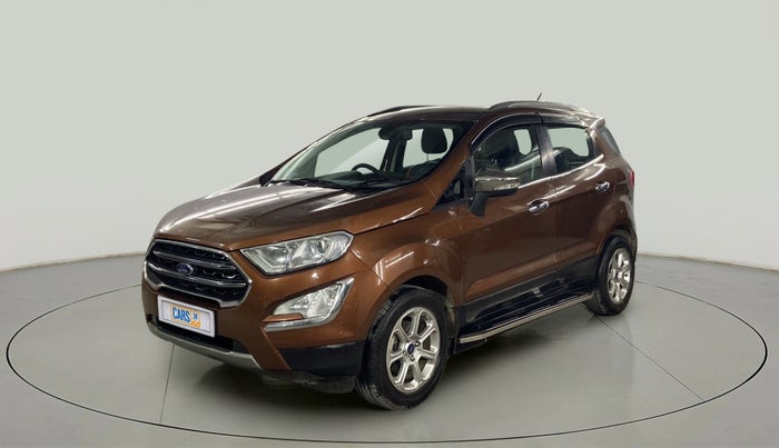 2019 Ford Ecosport TITANIUM + 1.5L PETROL AT, Petrol, Automatic, 8,590 km, Left Front Diagonal