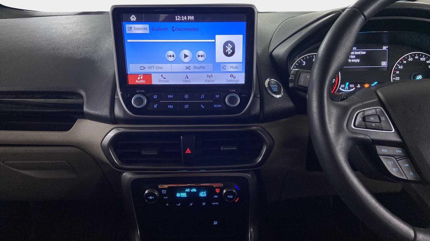 2019 Ford Ecosport TITANIUM + 1.5L PETROL AT, Petrol, Automatic, 8,590 km, Air Conditioner