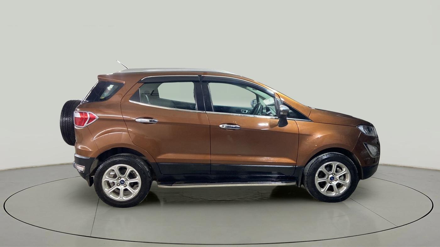 2019 Ford Ecosport TITANIUM + 1.5L PETROL AT, Petrol, Automatic, 8,590 km, Right Side View