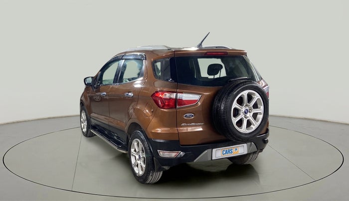 2019 Ford Ecosport TITANIUM + 1.5L PETROL AT, Petrol, Automatic, 8,590 km, Left Back Diagonal