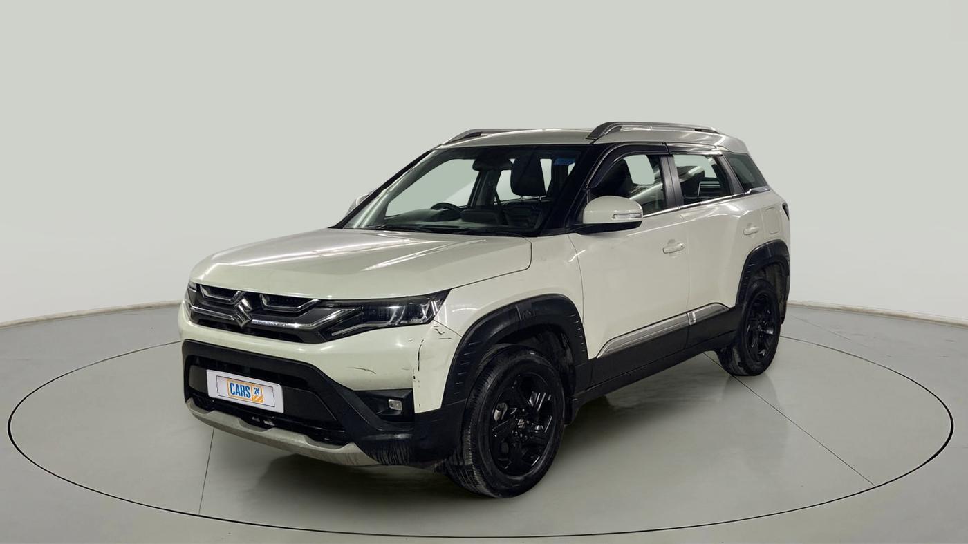 2022 Maruti BREZZA ZXI + SMART HYBRID, Petrol, Manual, 26,591 km, Left Front Diagonal