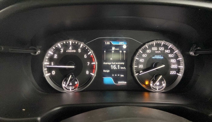 2022 Maruti BREZZA ZXI + SMART HYBRID, Petrol, Manual, 26,591 km, Odometer Image