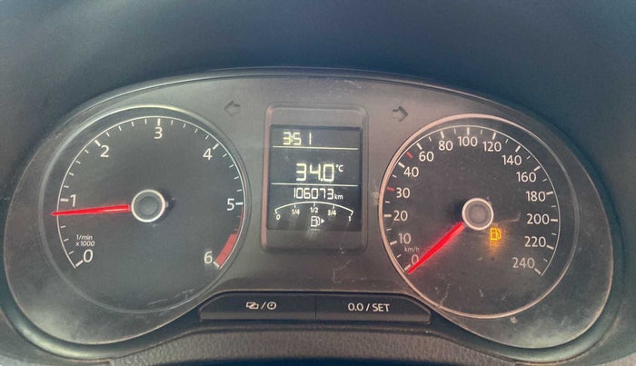 2019 Volkswagen Ameo TRENDLINE 1.5L, Diesel, Manual, 1,06,043 km, Odometer Image