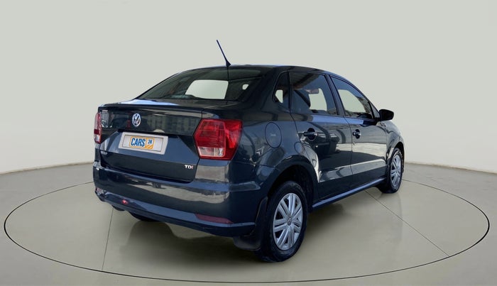 2019 Volkswagen Ameo TRENDLINE 1.5L, Diesel, Manual, 1,06,043 km, Right Back Diagonal