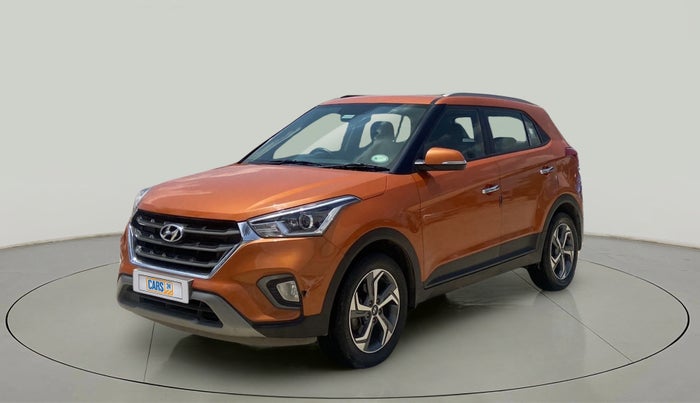 2019 Hyundai Creta SX AT 1.6 PETROL, Petrol, Automatic, 43,125 km, Left Front Diagonal