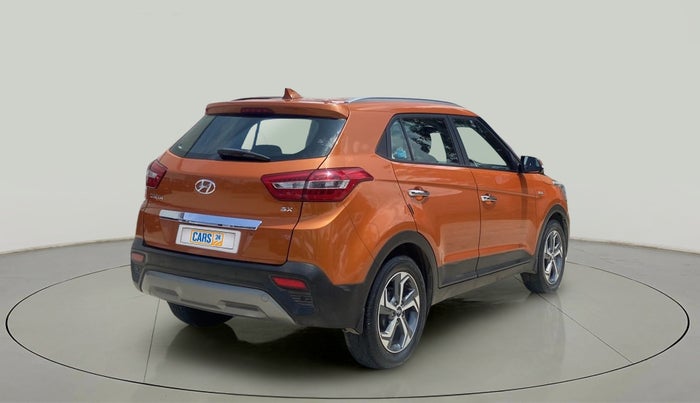 2019 Hyundai Creta SX AT 1.6 PETROL, Petrol, Automatic, 43,125 km, Right Back Diagonal