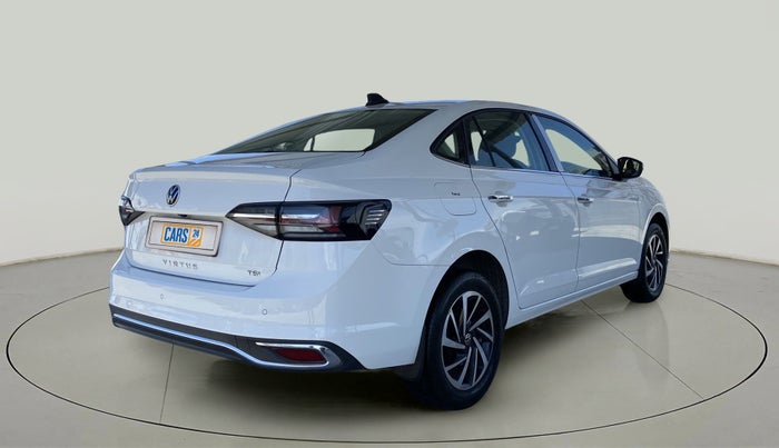 2022 Volkswagen VIRTUS TOPLINE TSI 1.0 AT, Petrol, Automatic, 2,982 km, Right Back Diagonal