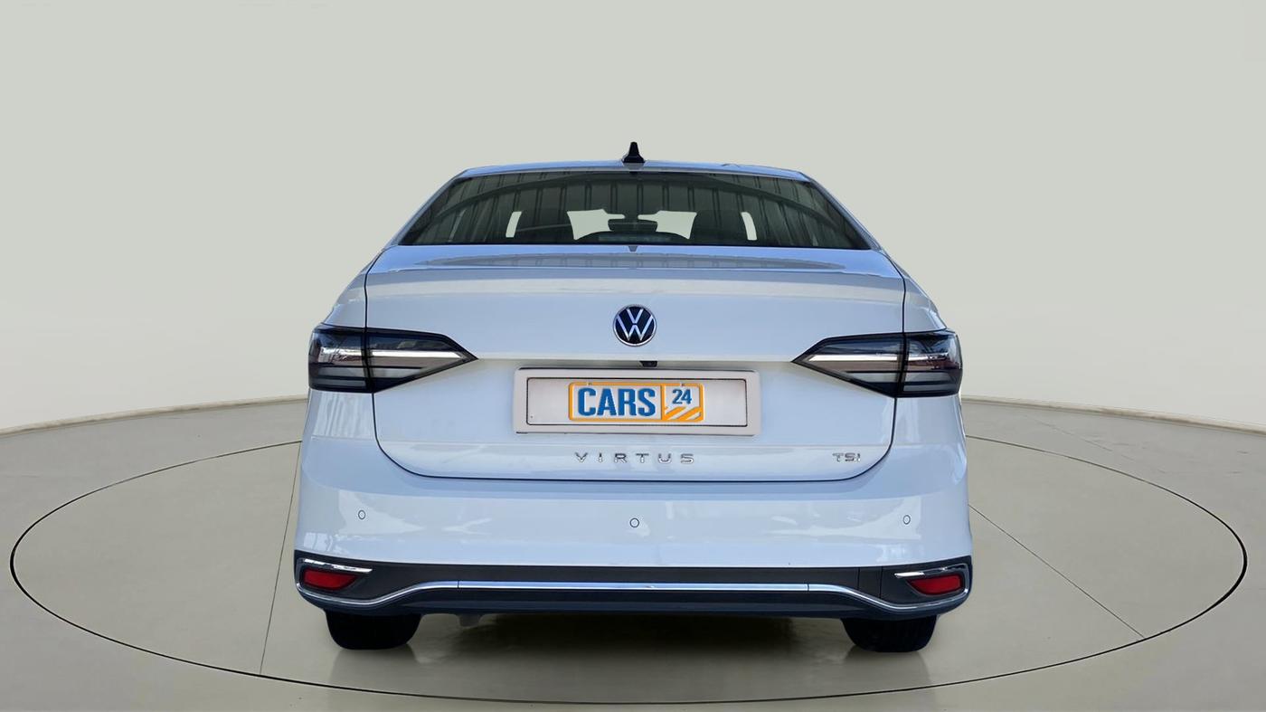 2022 Volkswagen VIRTUS TOPLINE TSI 1.0 AT, Petrol, Automatic, 2,982 km, Back/Rear