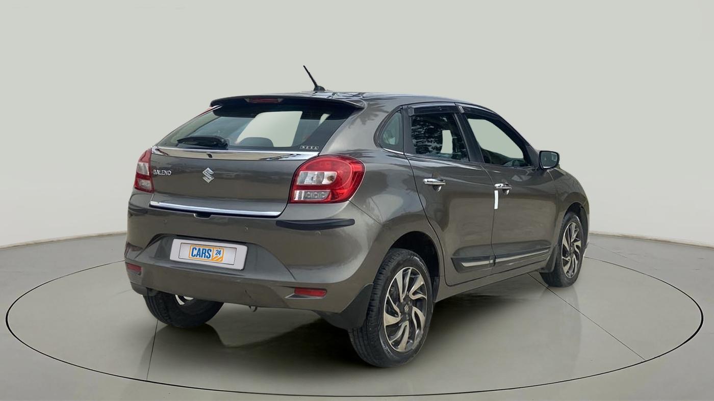 2020 Maruti Baleno ALPHA CVT PETROL 1.2, Petrol, Automatic, 9,724 km, Right Back Diagonal
