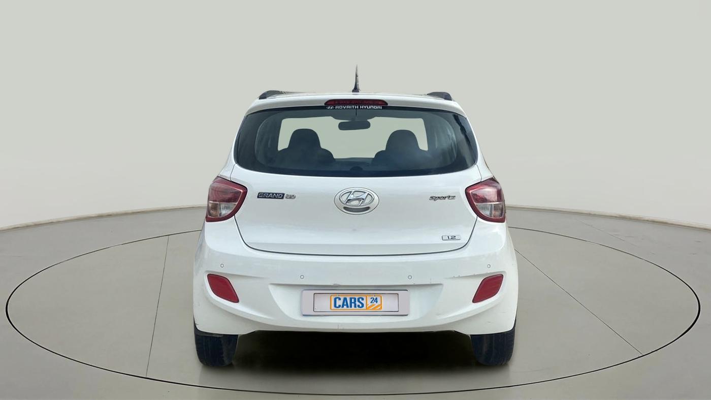 2016 Hyundai Grand i10 SPORTZ 1.2 KAPPA VTVT, Petrol, Manual, 25,960 km, Back/Rear