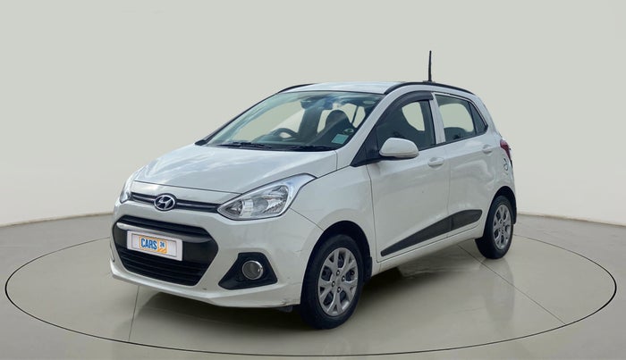 2016 Hyundai Grand i10 SPORTZ 1.2 KAPPA VTVT, Petrol, Manual, 25,960 km, Left Front Diagonal