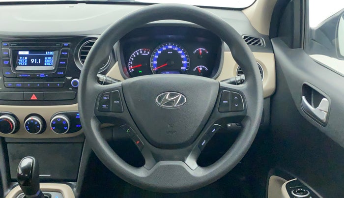 2016 Hyundai Xcent S AT 1.2, Petrol, Automatic, 64,011 km, Steering Wheel Close Up
