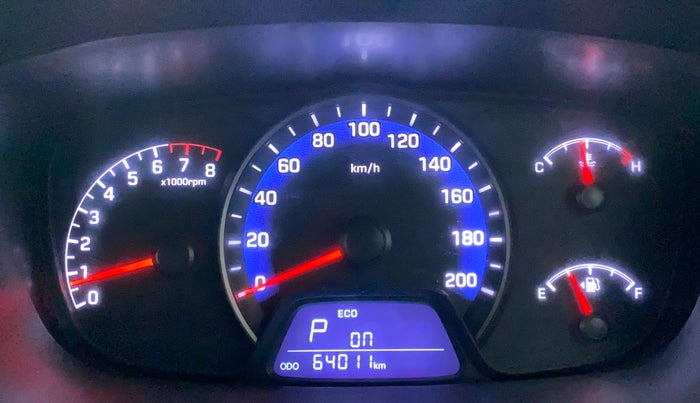 2016 Hyundai Xcent S AT 1.2, Petrol, Automatic, 64,011 km, Odometer Image