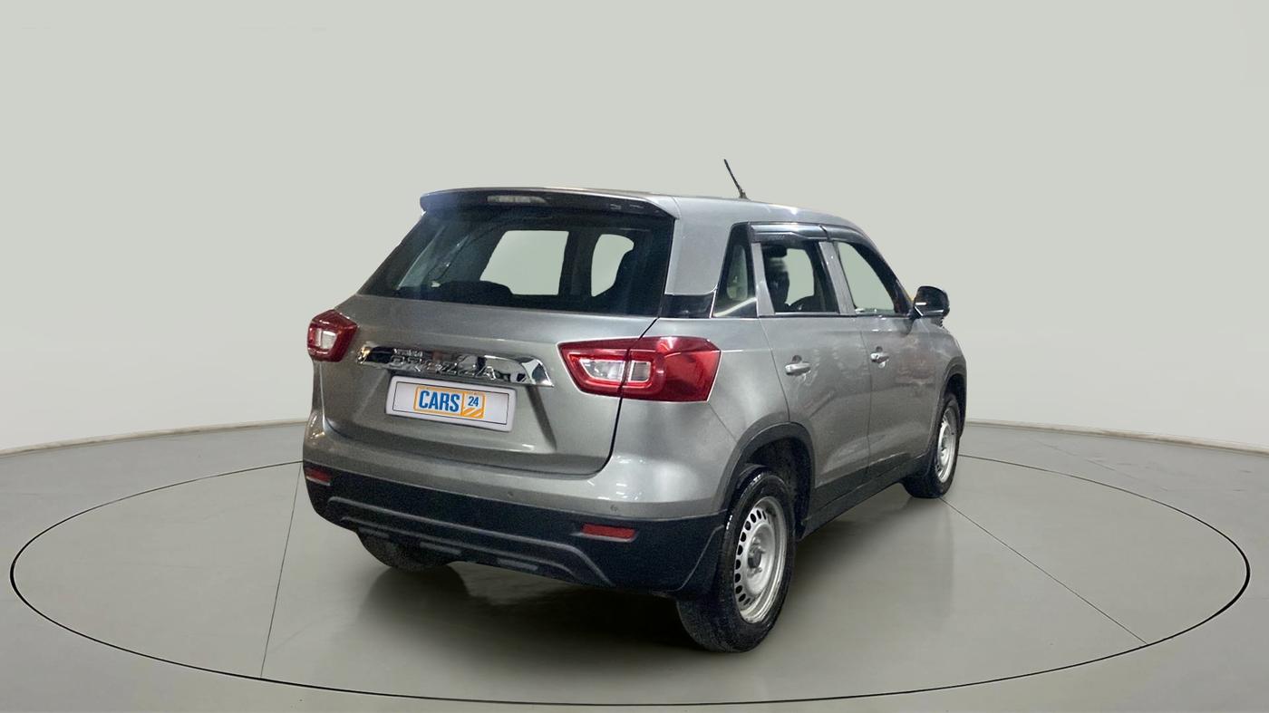 2022 Maruti Vitara Brezza LXI, Petrol, Manual, 12,820 km, Right Back Diagonal
