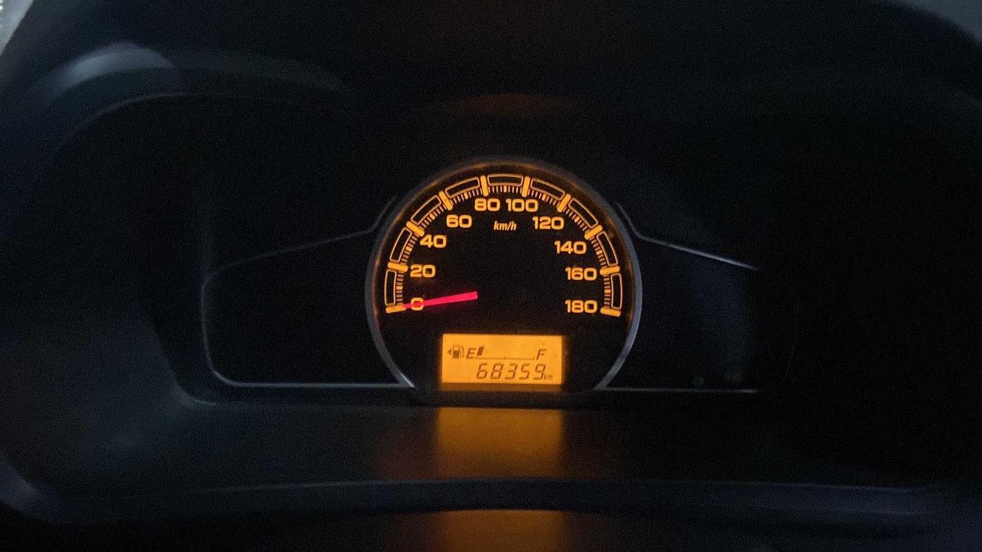 2014 Maruti Alto K10 LXI, Petrol, Manual, 68,319 km, Odometer Image