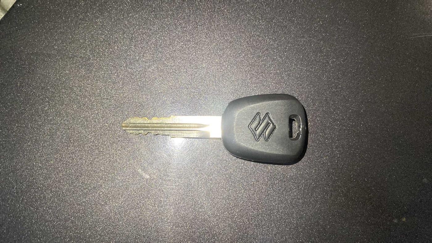 2014 Maruti Alto K10 LXI, Petrol, Manual, 68,319 km, Key Close Up