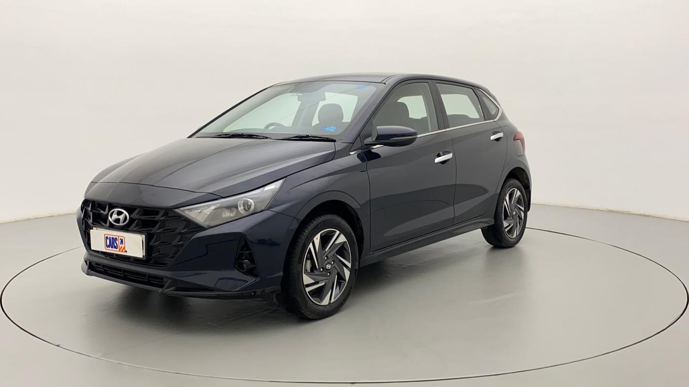 2021 Hyundai NEW I20 ASTA 1.2 AT, Petrol, Automatic, 7,447 km, Left Front Diagonal