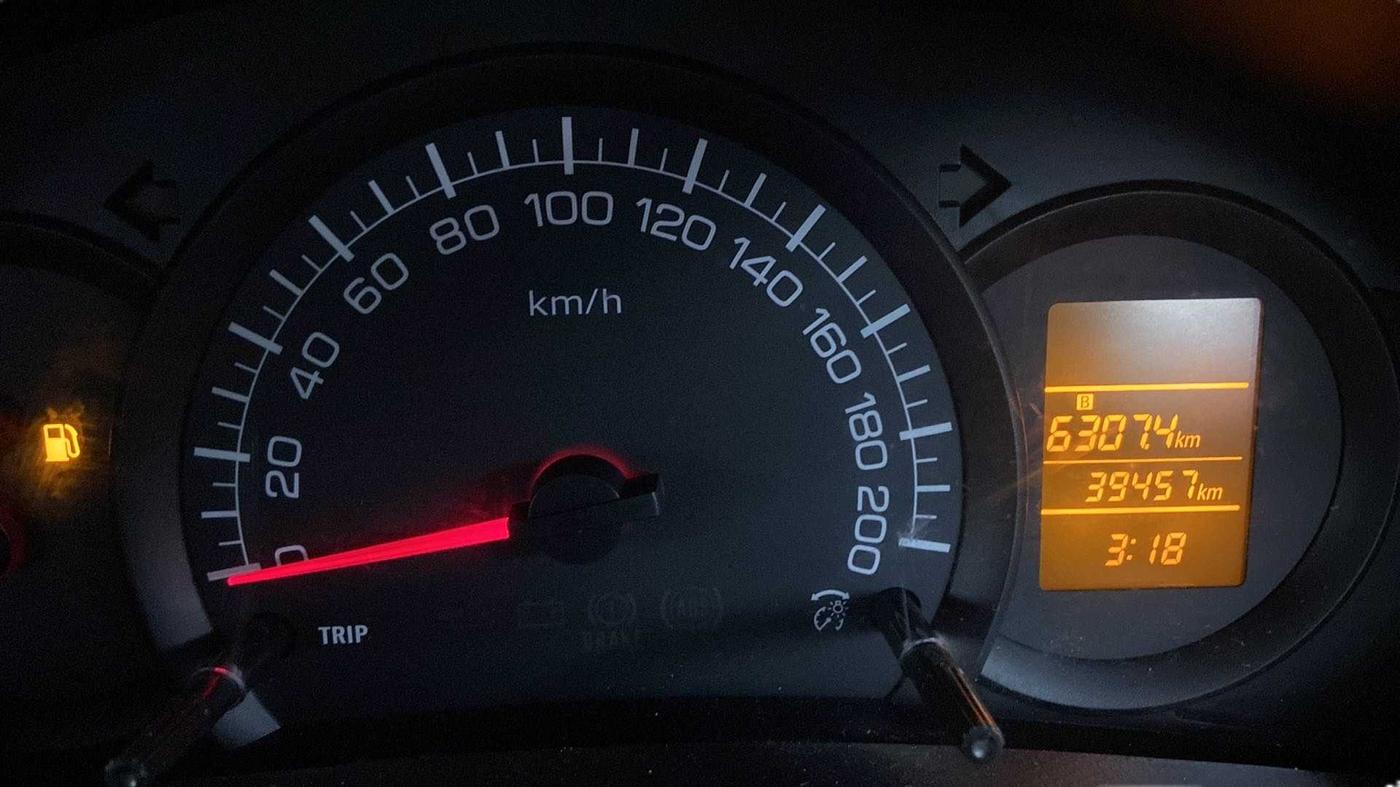 2021 Maruti Swift Dzire TOUR S-CNG (O), CNG, Manual, 39,456 km, Odometer Image