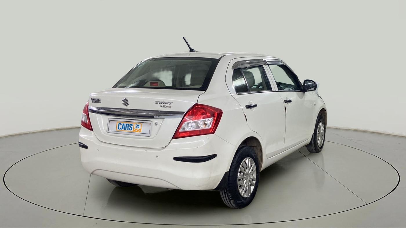 2021 Maruti Swift Dzire TOUR S-CNG (O), CNG, Manual, 39,456 km, Right Back Diagonal