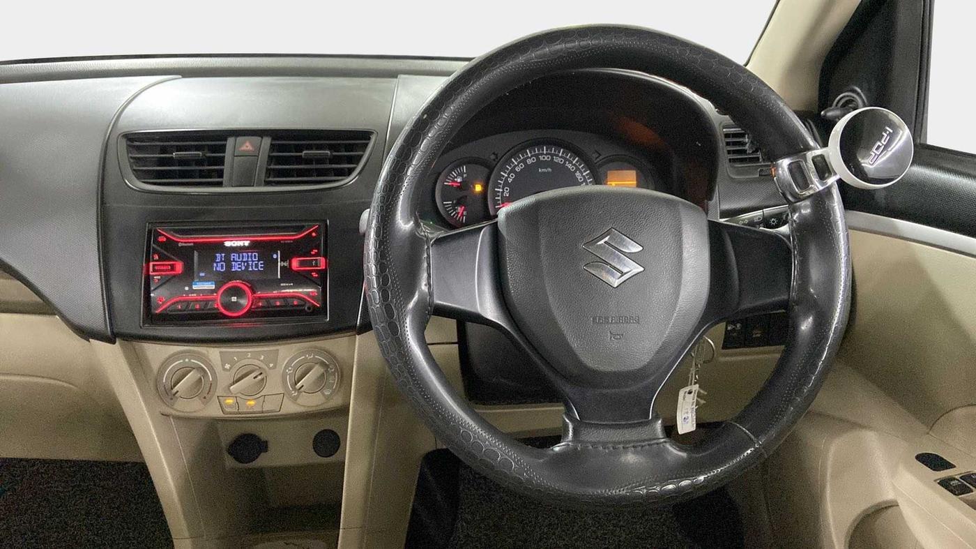 2021 Maruti Swift Dzire TOUR S-CNG (O), CNG, Manual, 39,456 km, Steering Wheel Close Up
