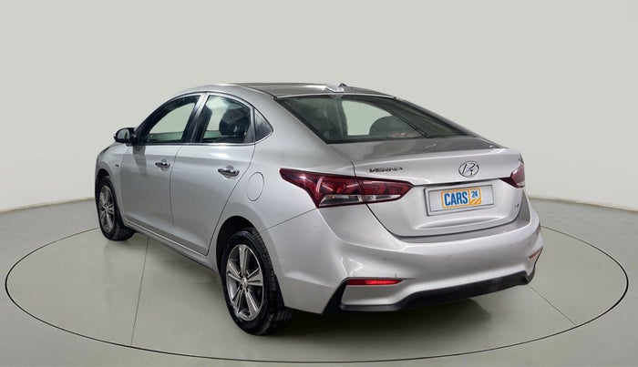 2017 Hyundai Verna 1.6 VTVT SX (O) AT, Petrol, Automatic, 54,662 km, Left Back Diagonal