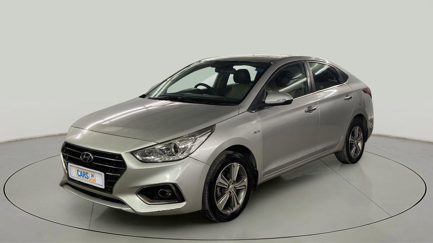 2017 Hyundai Verna 1.6 VTVT SX (O) AT, Petrol, Automatic, 54,662 km, Left Front Diagonal