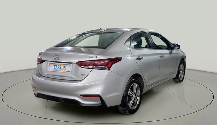 2017 Hyundai Verna 1.6 VTVT SX (O) AT, Petrol, Automatic, 54,662 km, Right Back Diagonal