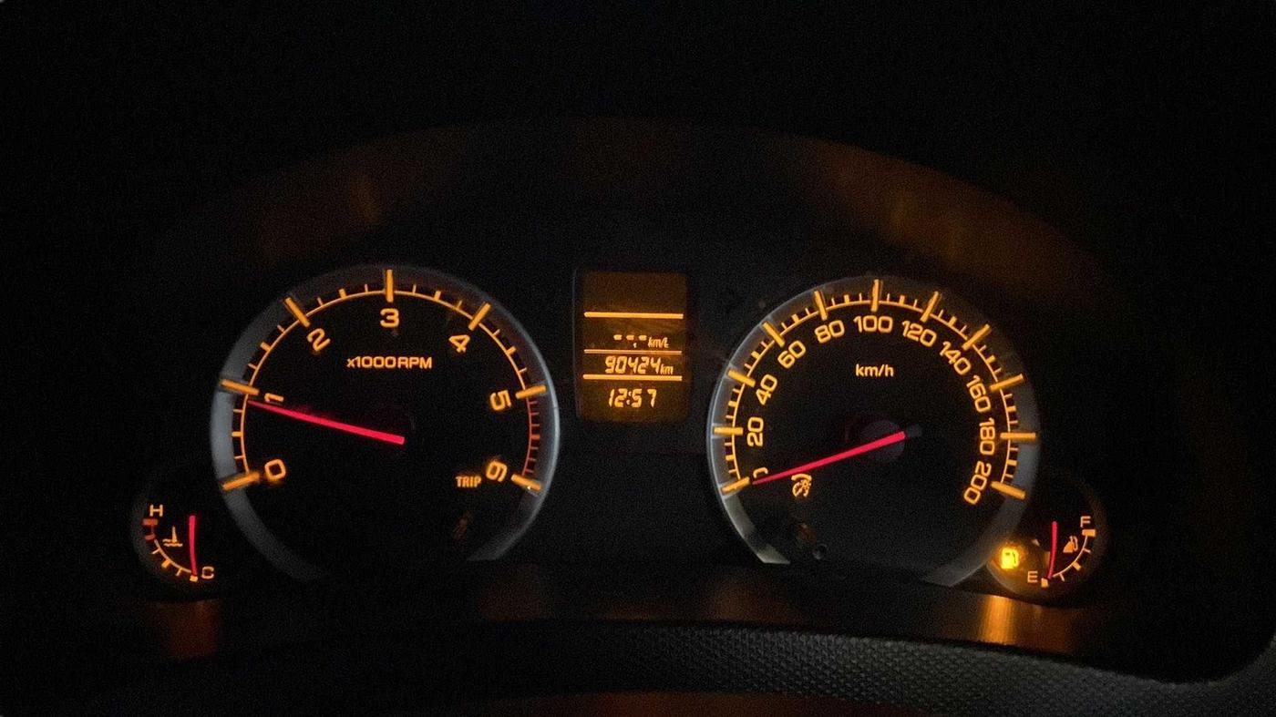 2013 Maruti Swift Dzire VDI, Diesel, Manual, 90,335 km, Odometer Image