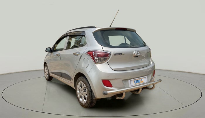 2015 Hyundai Grand i10 SPORTZ 1.2 KAPPA VTVT, Petrol, Manual, 43,967 km, Left Back Diagonal