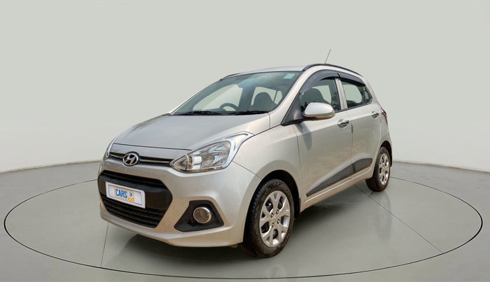 2015 Hyundai Grand i10 SPORTZ 1.2 KAPPA VTVT, Petrol, Manual, 43,967 km, Left Front Diagonal