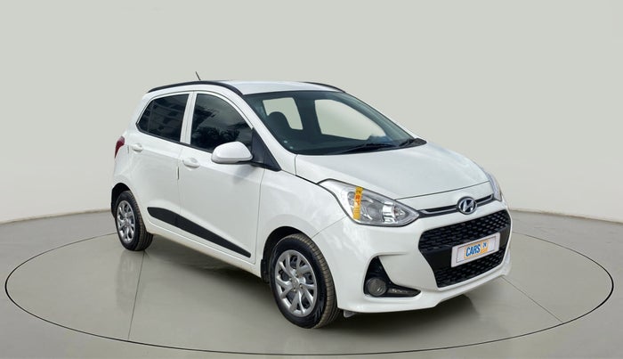 2017 Hyundai Grand i10 SPORTZ (O) 1.2 KAPPA VTVT, Petrol, Manual, 58,044 km, Right Front Diagonal