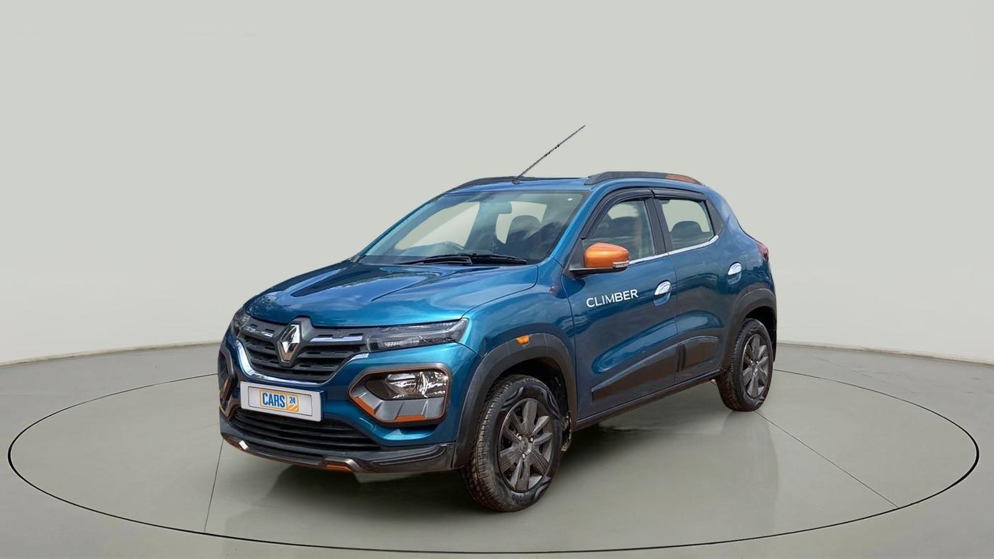 2020 Renault Kwid CLIMBER 1.0 AMT (O), Petrol, Automatic, 7,277 km, Left Front Diagonal